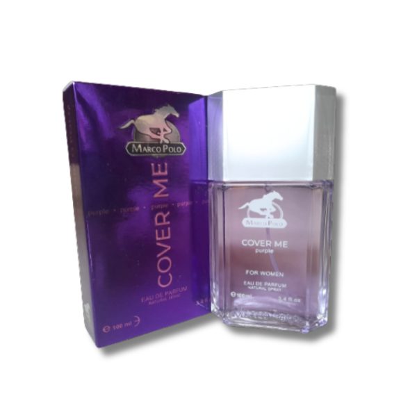 Marco Polo Cover Me Purple Fragrance Perfume For Women – Eau De Parfum Natural Spray, 100ml (3.4 Fl.oz.) Specially For Ladies
