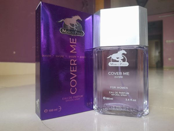 Marco Polo Cover Me Purple Fragrance Perfume For Women – Eau De Parfum Natural Spray, 100ml (3.4 Fl.oz.) Specially For Ladies