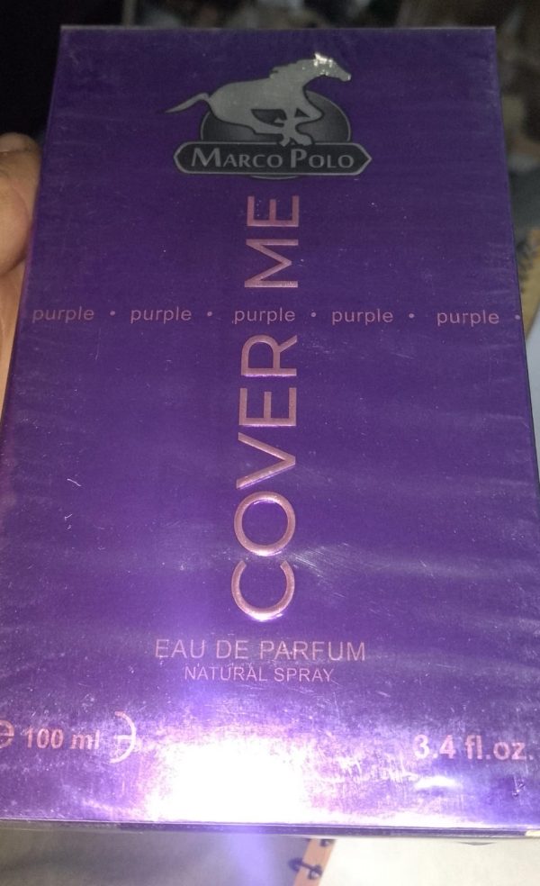 Marco Polo Cover Me Purple Fragrance Perfume For Women – Eau De Parfum Natural Spray, 100ml (3.4 Fl.oz.) Specially For Ladies